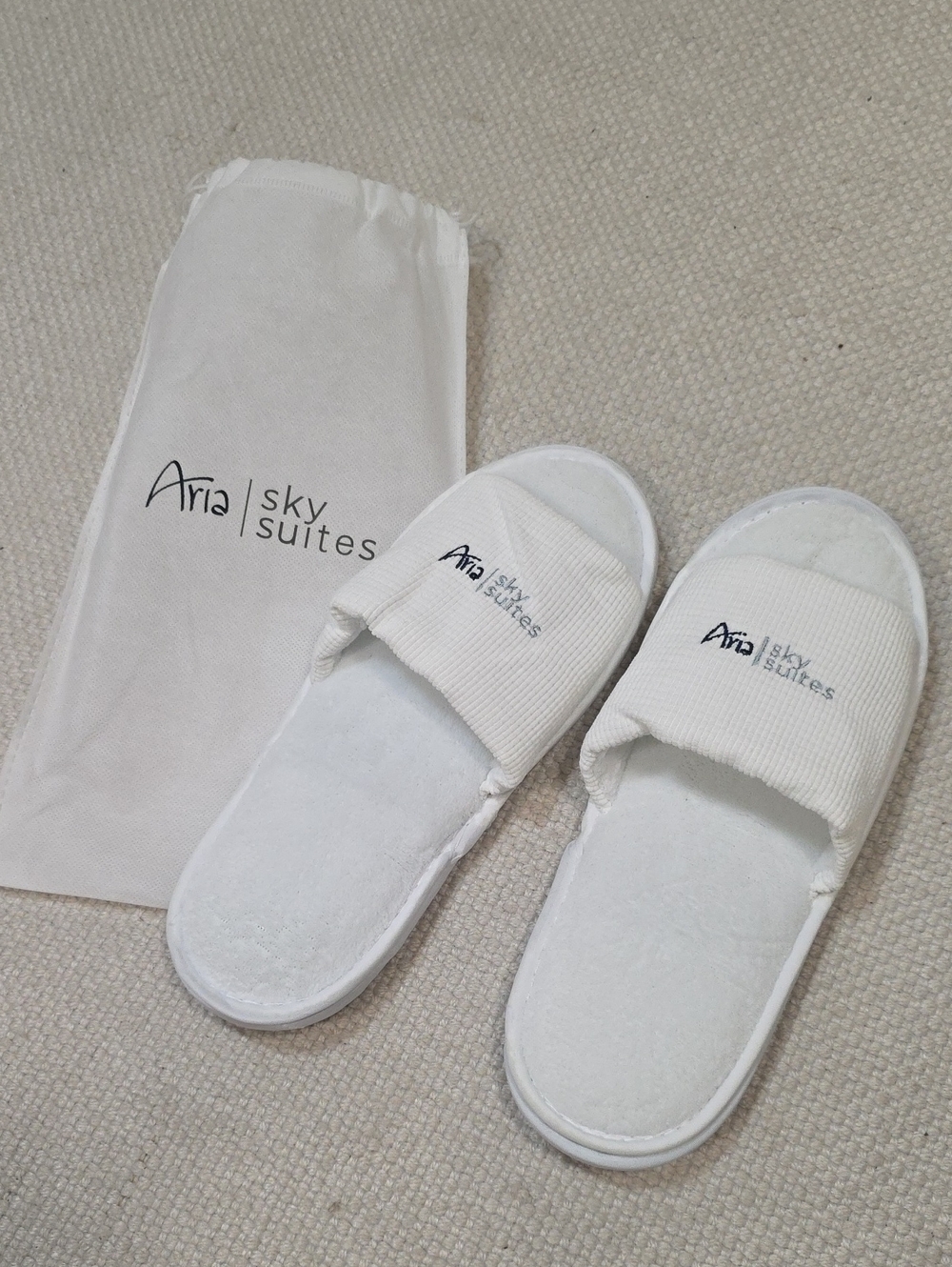 White Hotel Spa Slippers